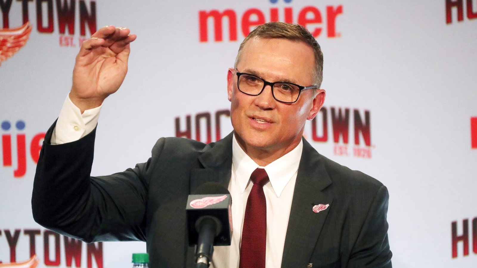 Steve Yzerman confirms the Red Wings will cut ties with at least 2 players.
