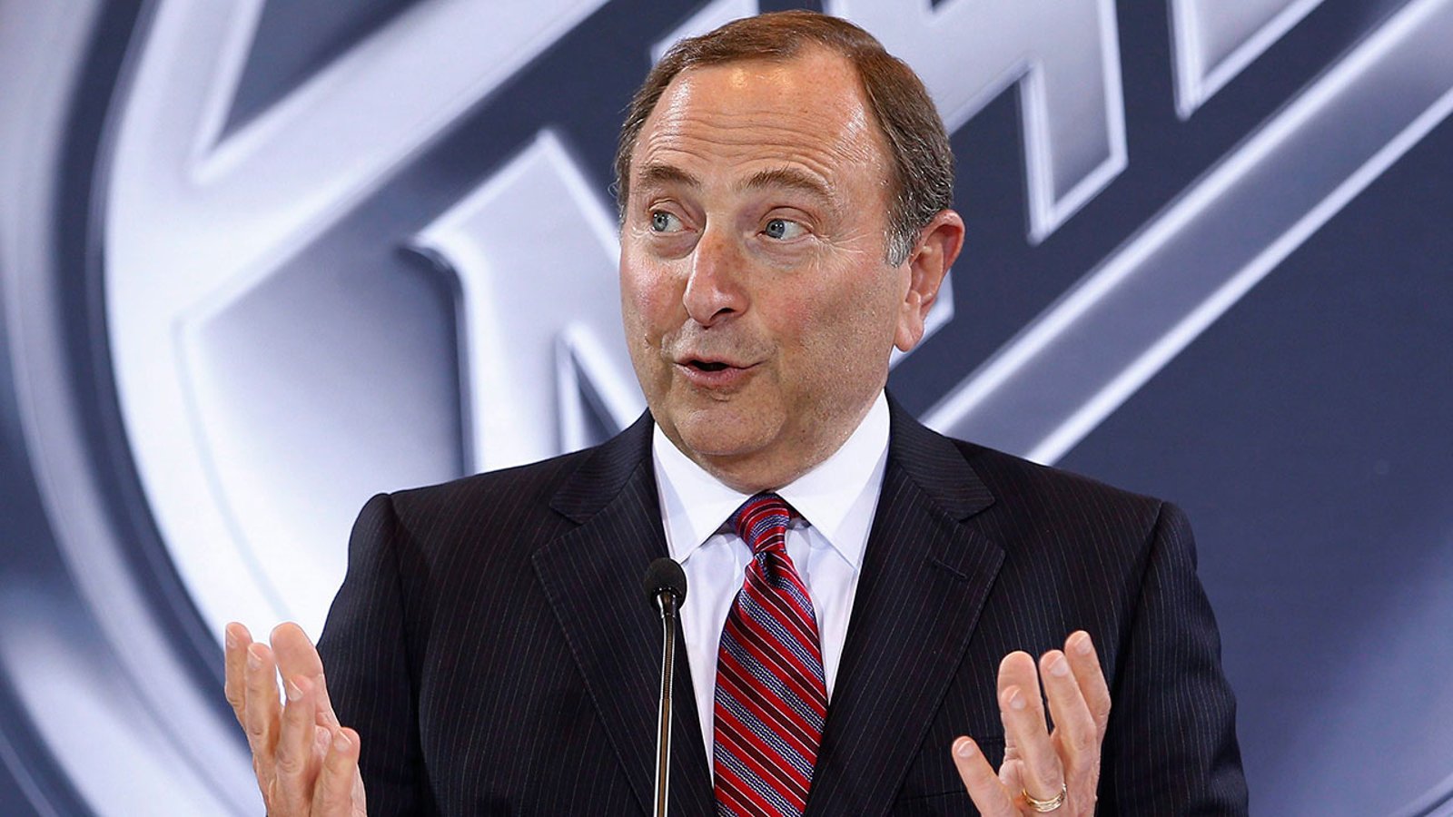 Gary Bettman offers dumb answer to reports of anonymous stories from inside the NHL bubble