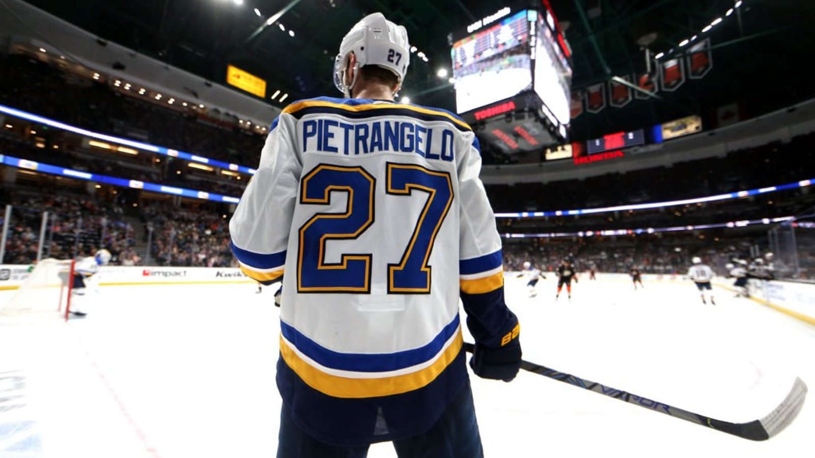 Blues consider filing a tampering charge towards Vegas! 