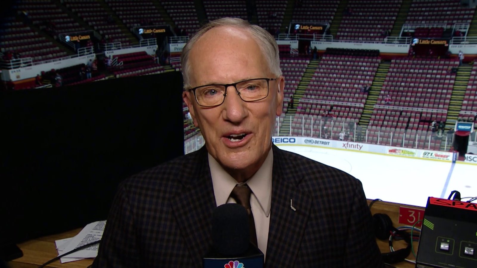 Legendary voice of the NHL Mike “Doc” Emrick has retired. 