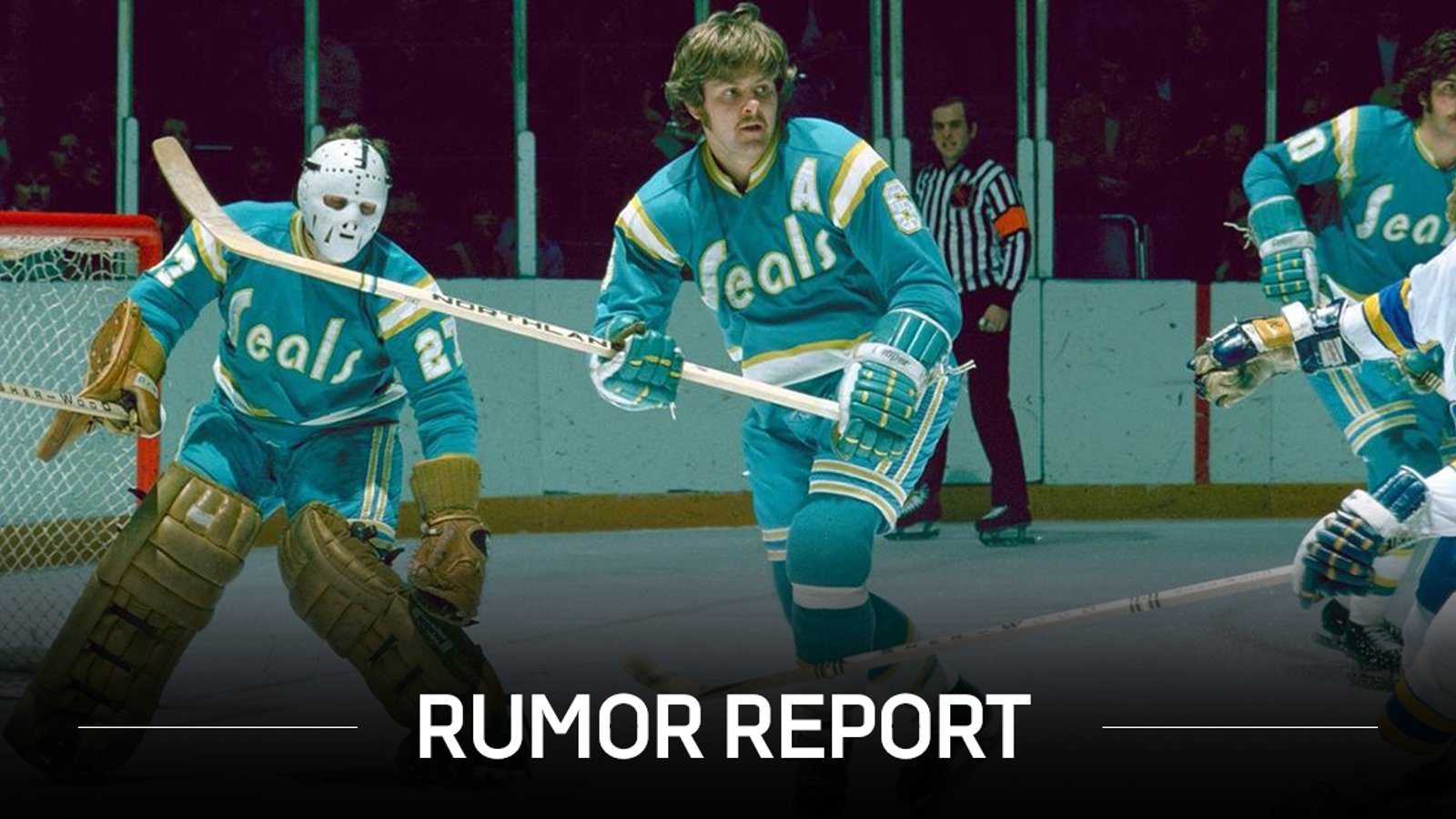 The Sharks Unveil a 1970s, Golden Seals Inspired Reverse Retro