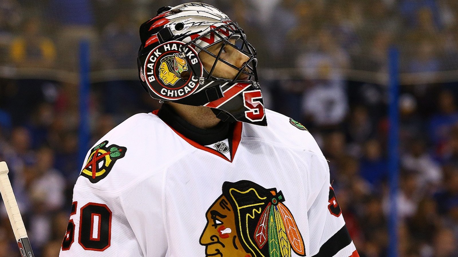 Corey Crawford reveals the real reason he missed training camp.
