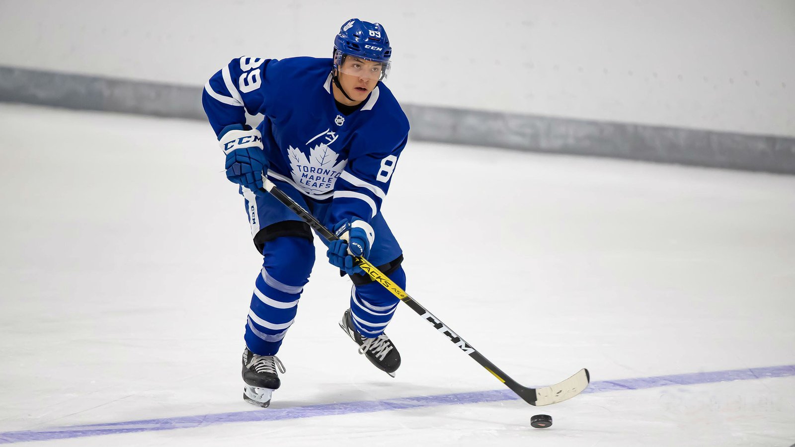 Leafs rookie set to make his NHL debut in Game 1.