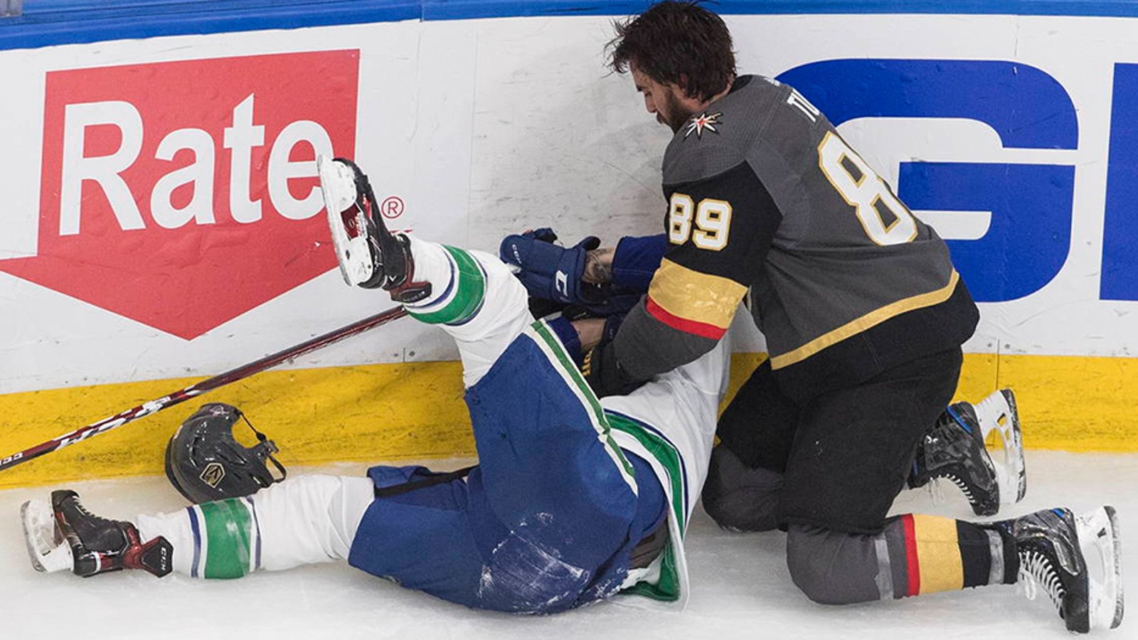 Alex Tuch tells hilarious story of taking the elevator with Jake Virtanen after fighting him in playoffs
