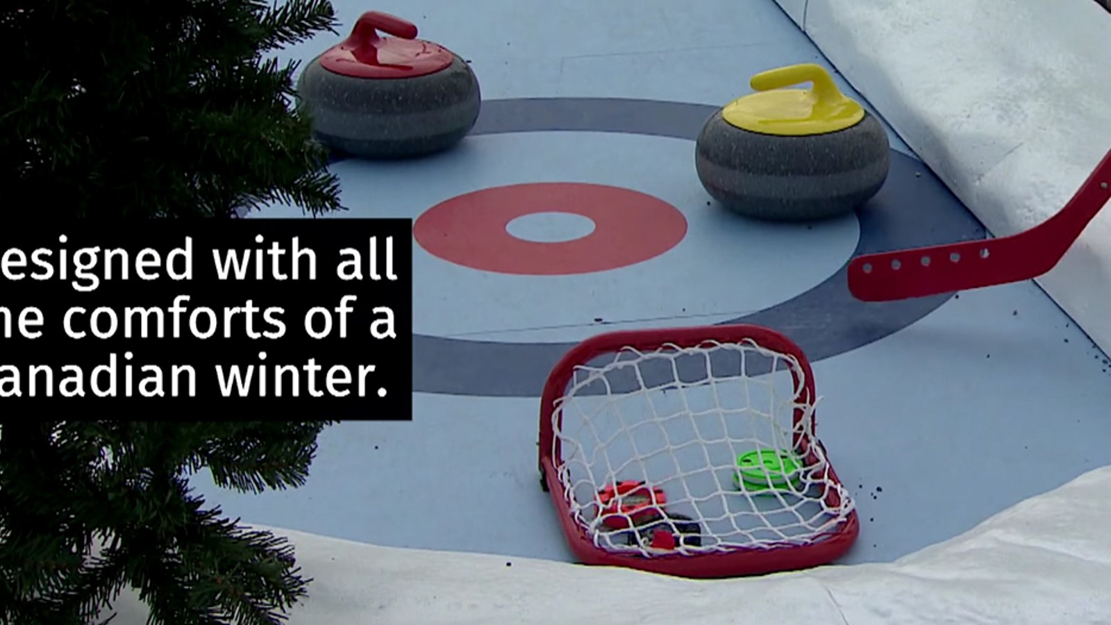 Check out Frozen Fairways an incredible hockey-themed mini-golf course in Calgary