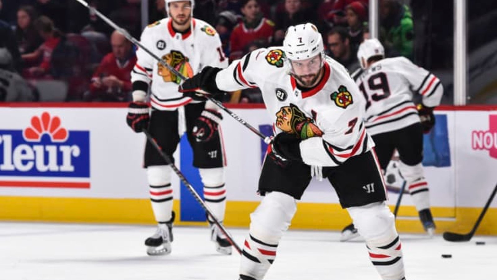Blackhawks forced to make a trade due to surplus of players