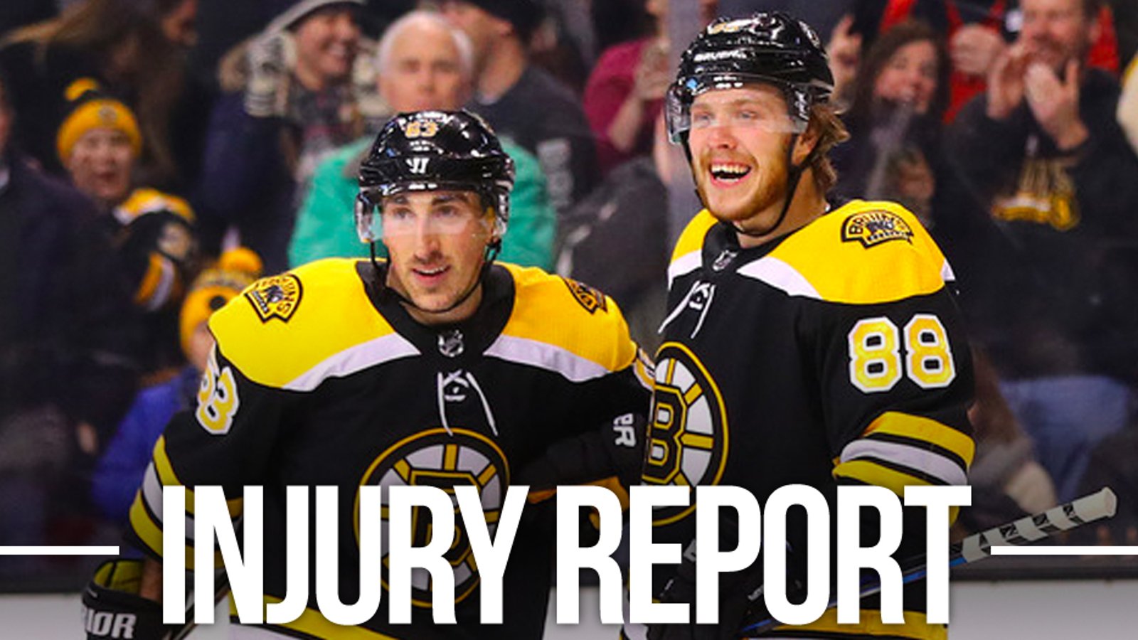 Bruins issue injury updates on Marchand and Pastrnak