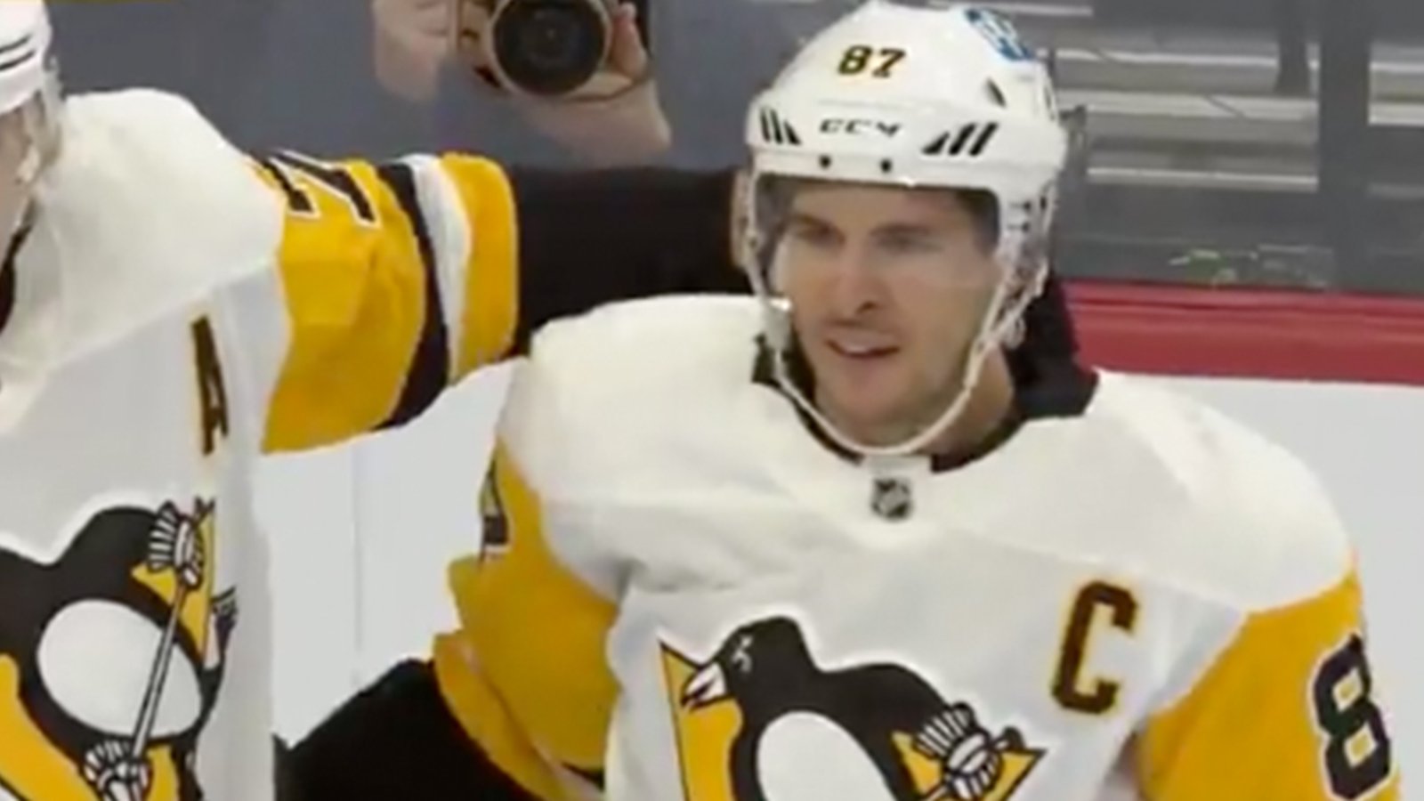 Crosby scores his first of the season in “vintage Crosby” fashion