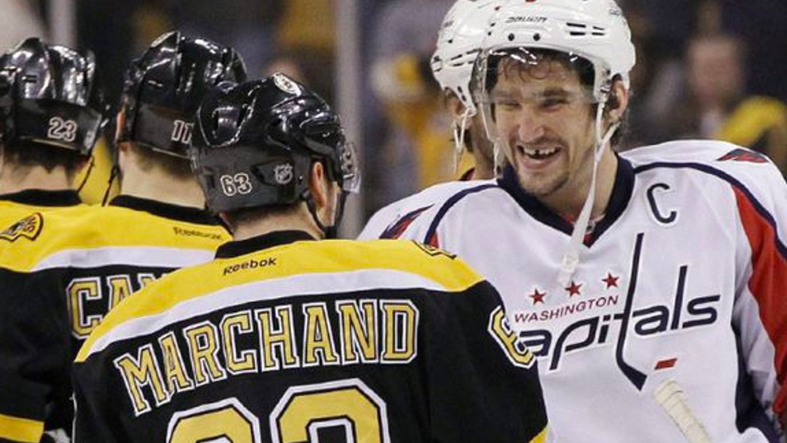 Brad Marchand calls out Ovechkin and Caps for breaking protocols 