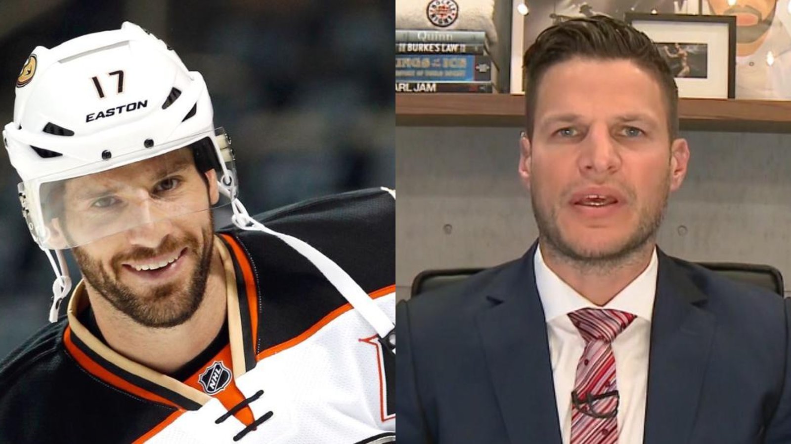 Bieksa has a framed photo of naked Kesler on the HNIC panel - Vancouver Is  Awesome