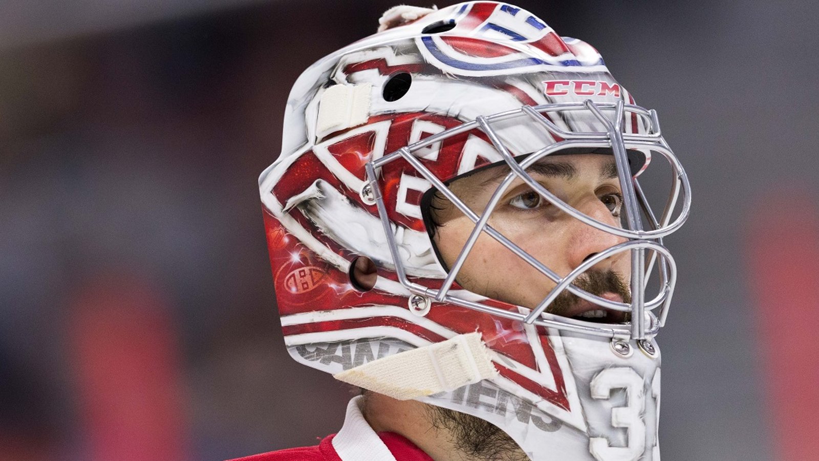 Carey Price leaves practice early on Monday morning due to an apparent injury.