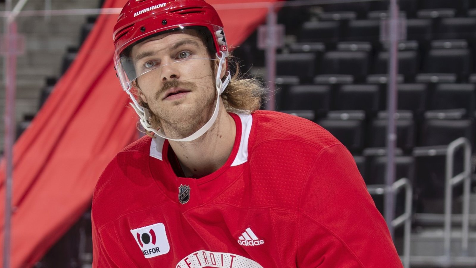 Habs acquired defenseman Jon Merrill from the Red Wings.