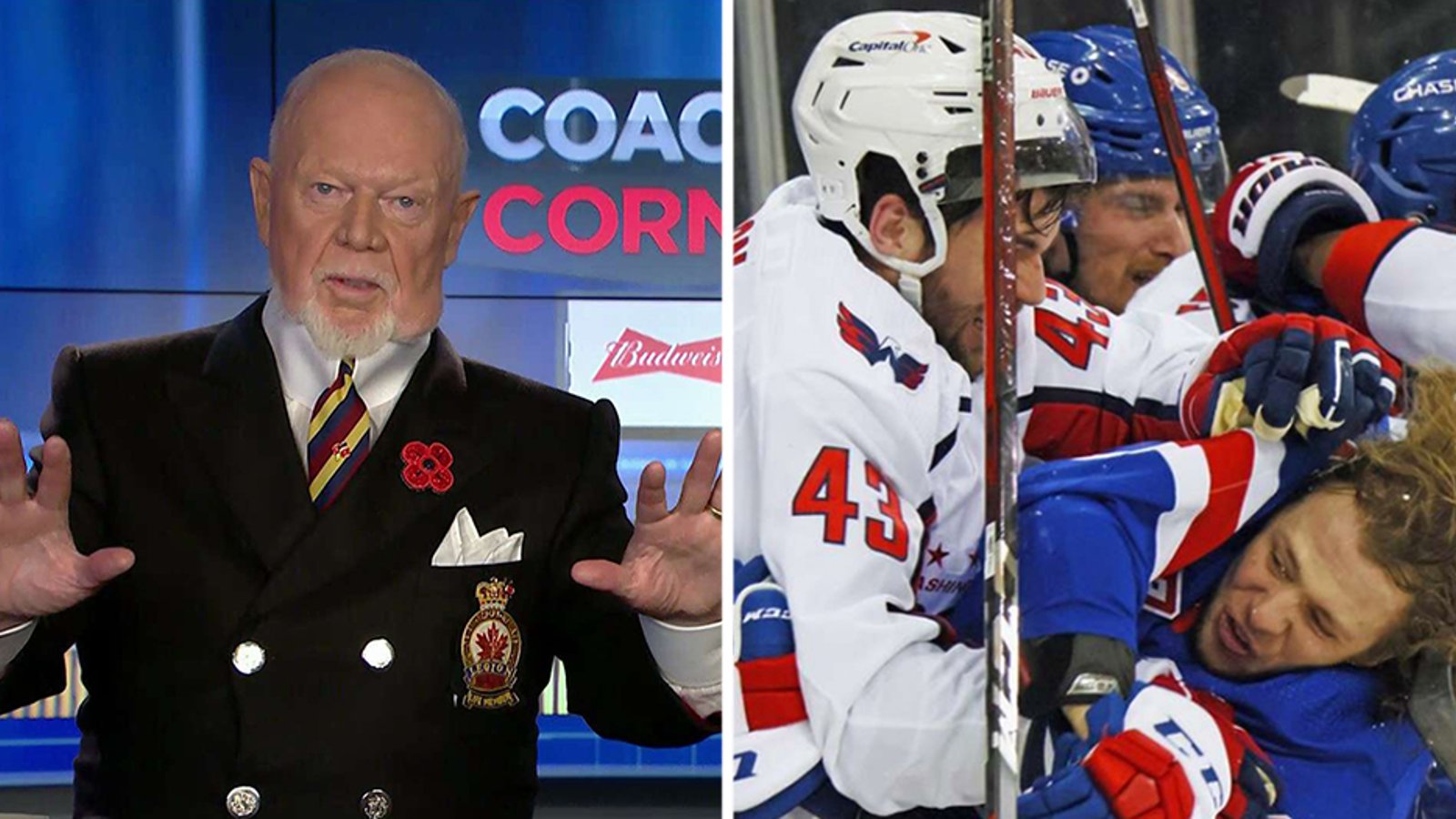 Don Cherry weighs in on Tom Wilson fine and non-suspension