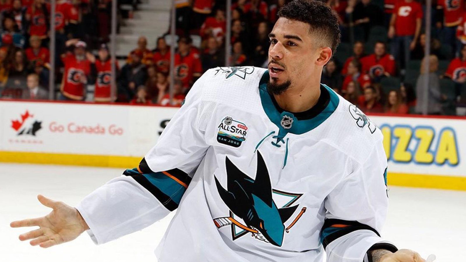 Evander Kane once again issues challenge to Jake Paul 