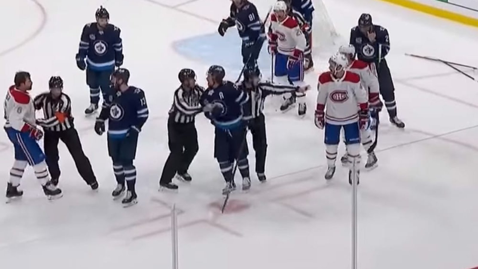 Habs-Jets Game 1 almost ended in bench-clearing brawl, according to insider
