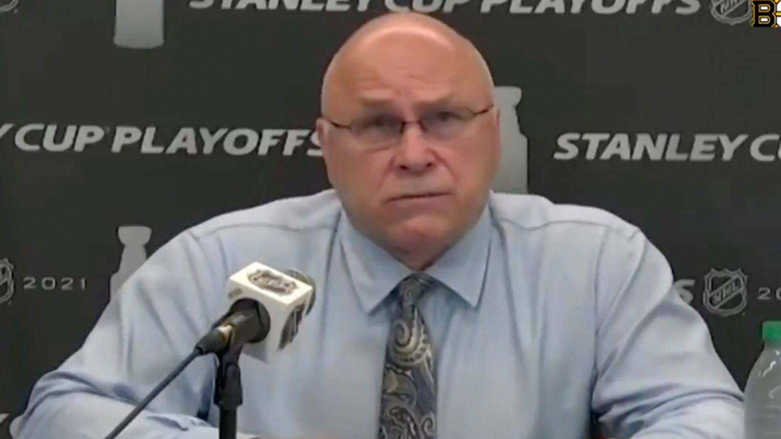 Barry Trotz fires back at Bruce Cassidy and his claim that the Islanders get special treatment