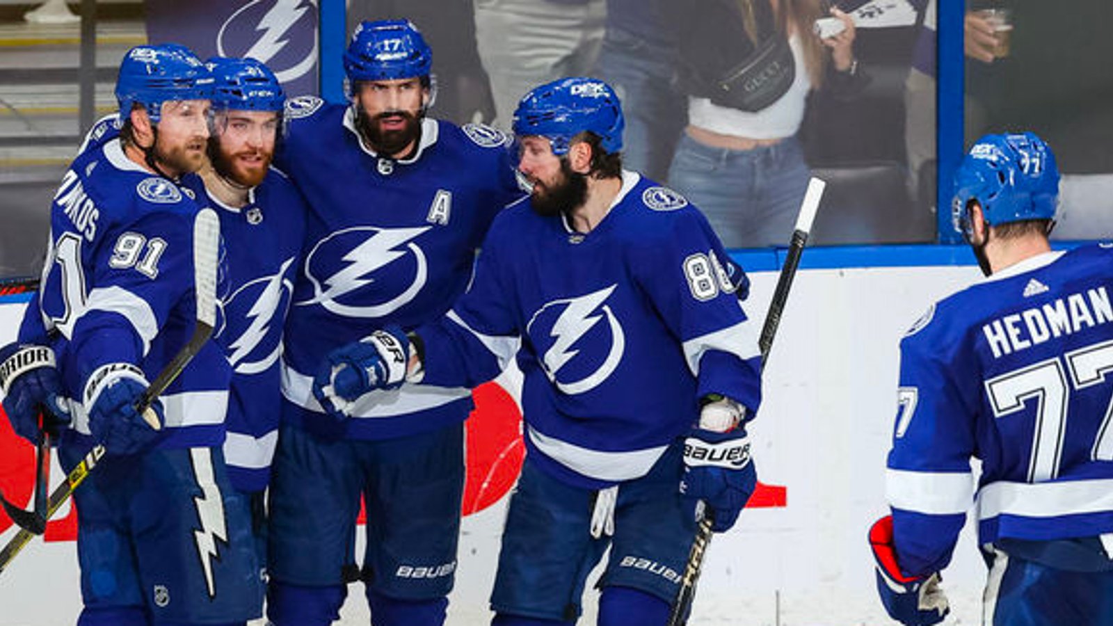 Lightning forced to make lineup changes for Game 2