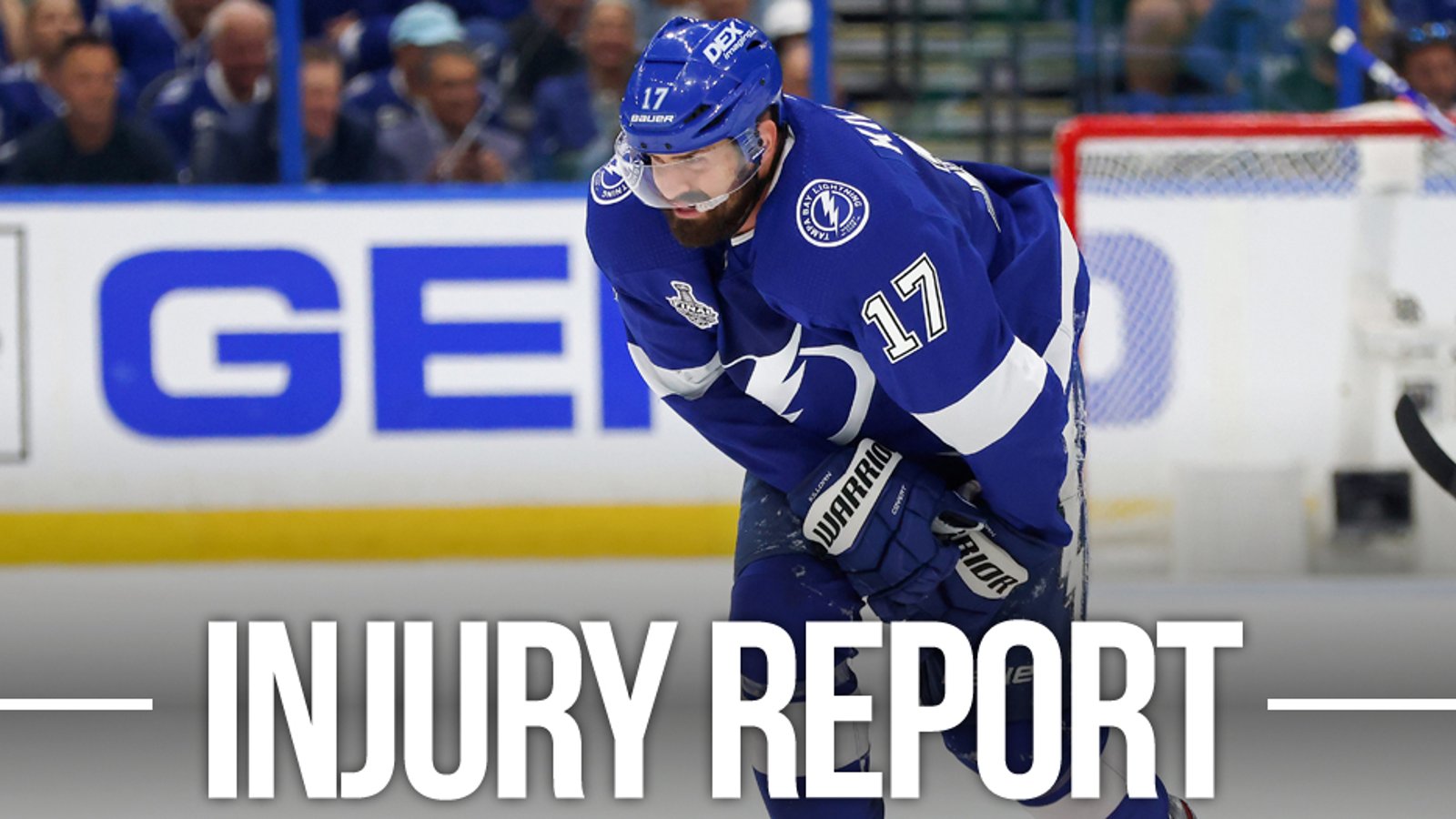 Coach Cooper provides an update on Alex Killorn for Game 3