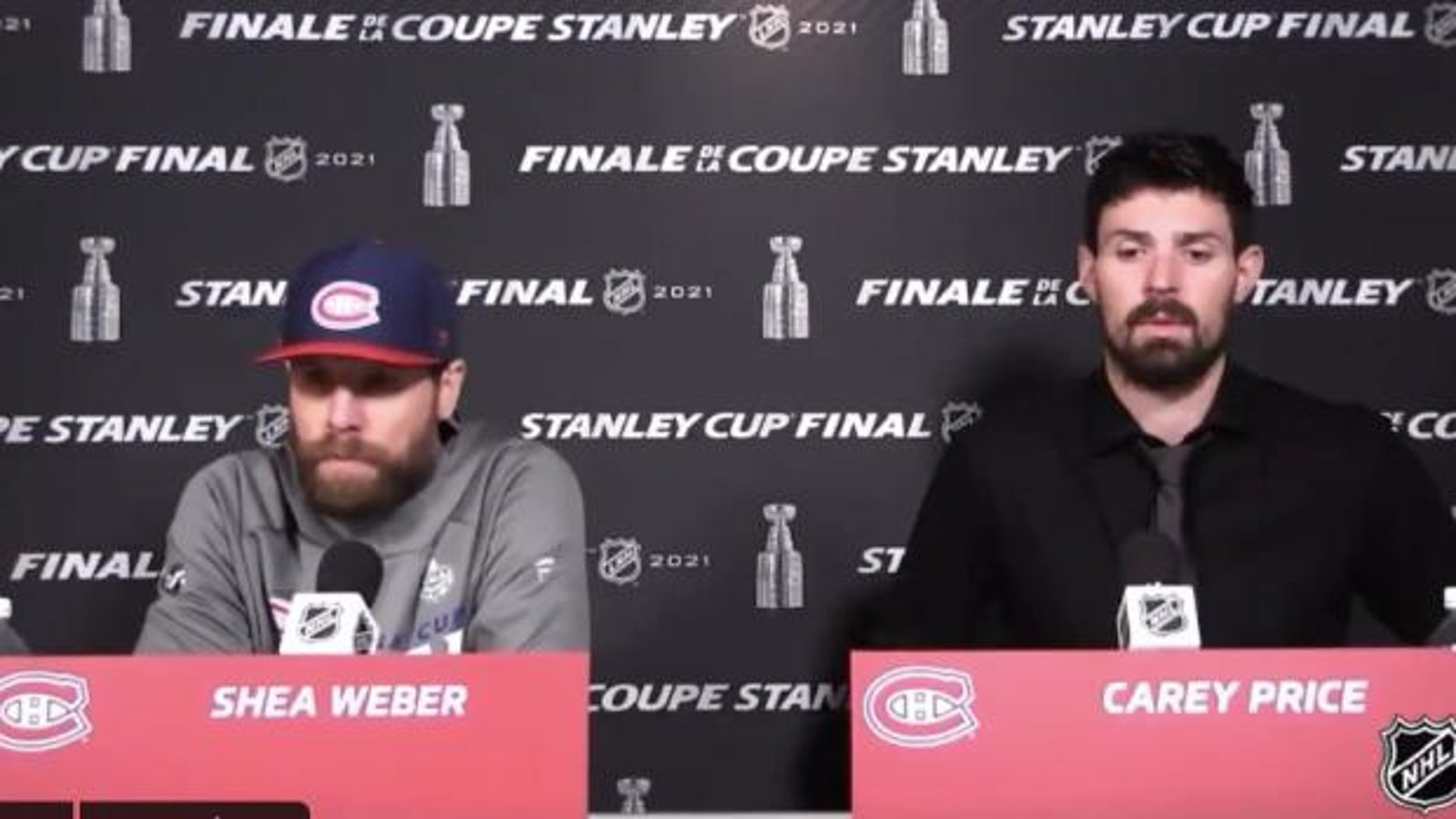 Price and Weber don’t answer questions on final media day