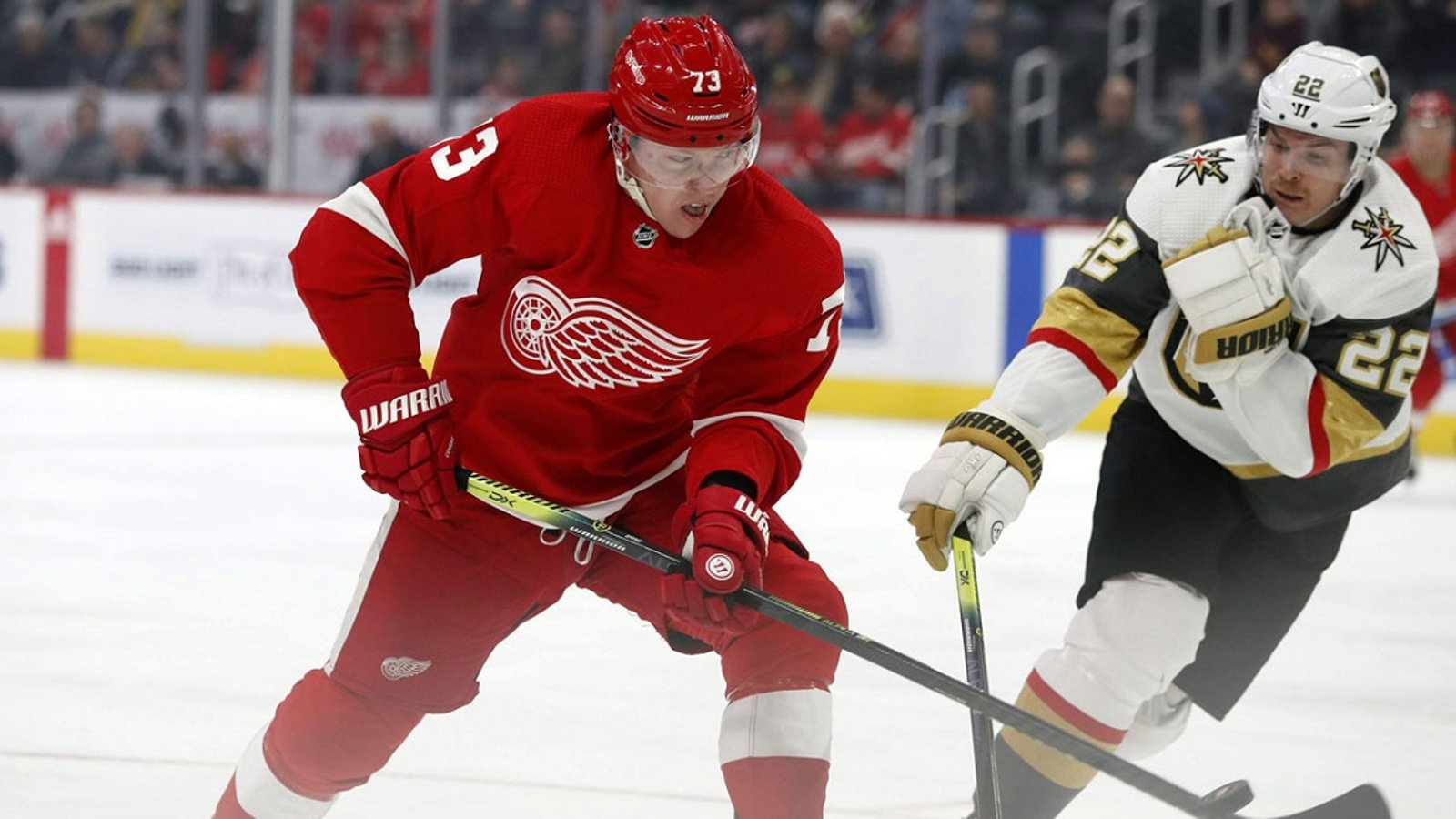 Red Wings avoid arbitration with Adam Erne, sign him for 2 more years.