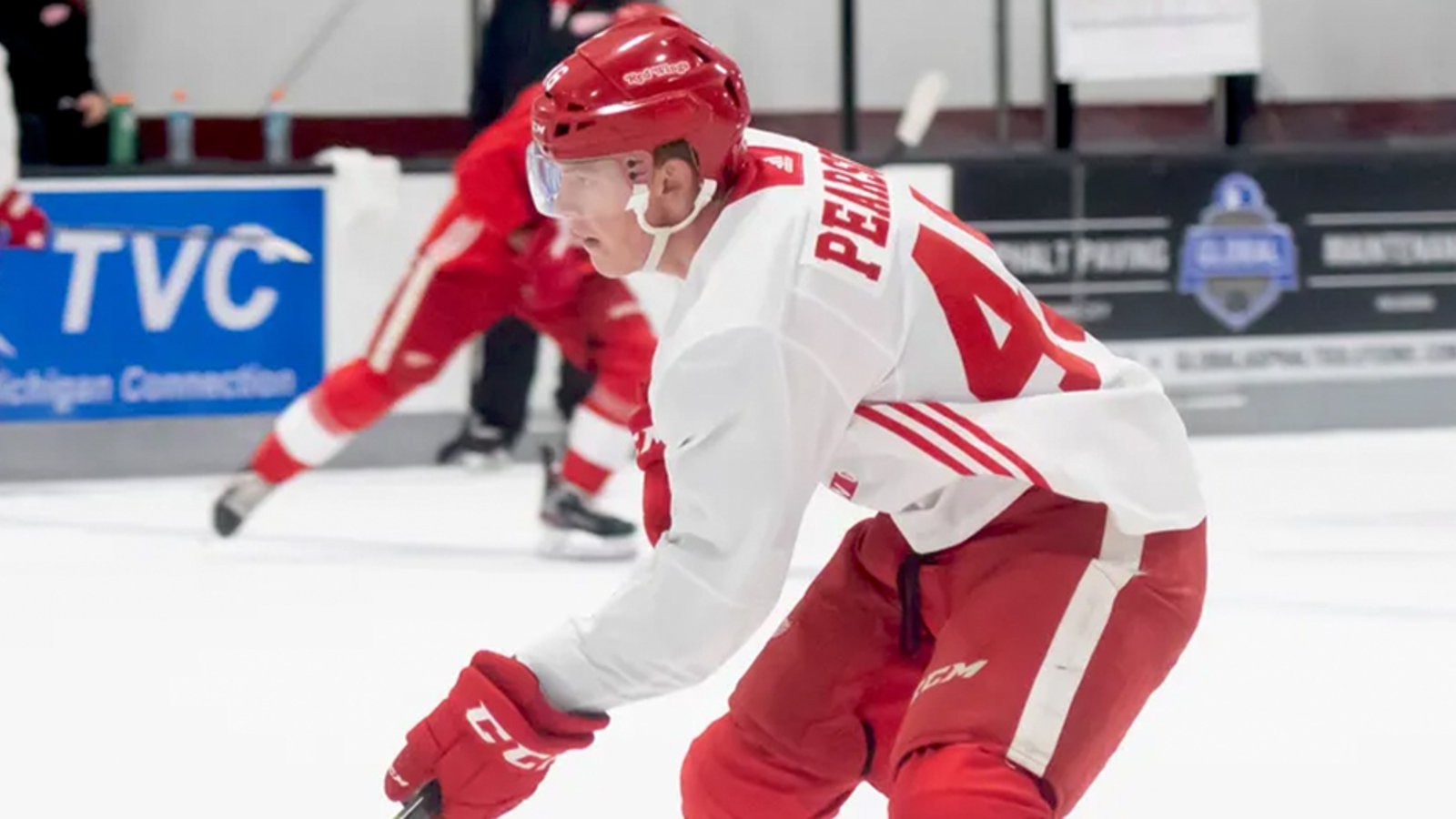 Chase Pearson aiming to make final Detroit Red Wings roster 