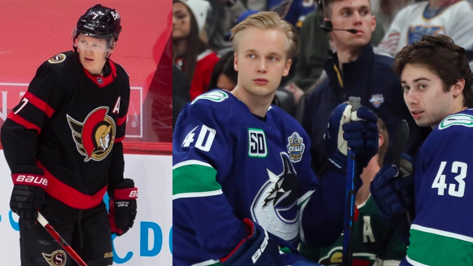 Unsigned Tkachuk, Pettersson and Quinn all together in Michigan during contract stalemates 