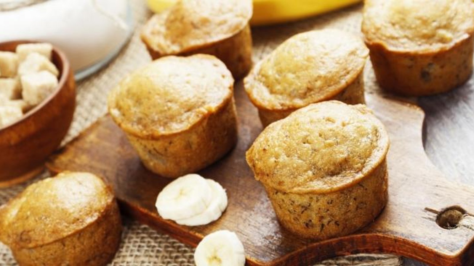 Bananes, yogourt grec et avoine : Un muffin facile et rapide