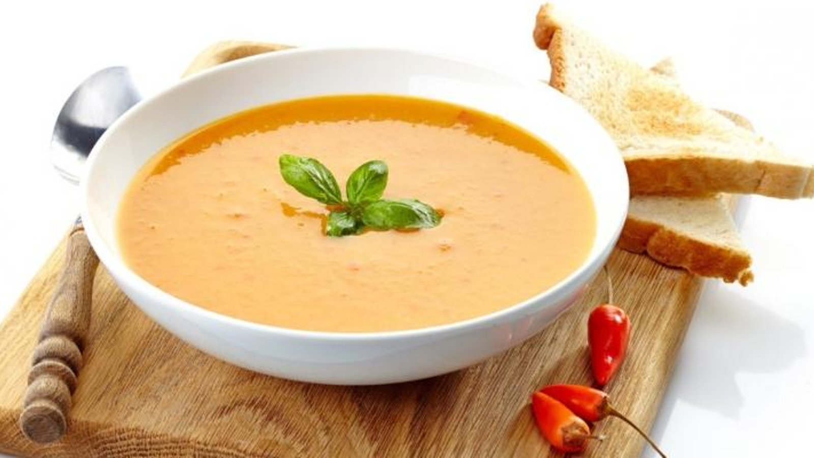 Une découverte étonnante : ​Soupe de Chou-fleur et poivrons rouges rôtis