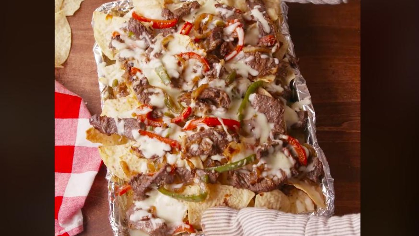 Les meilleurs nachos gratinés au steak philly que vous aurez mangés