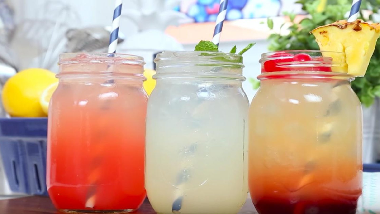 3 recettes maison de limonade aromatisée