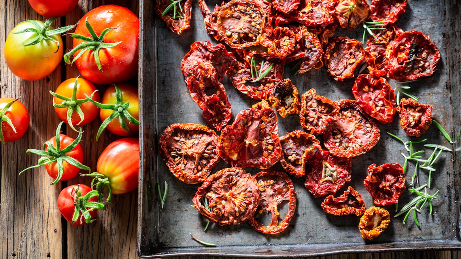 Comment préparer des tomates séchées au four